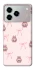 Чохол на ZTE Blade A76 Pink bows and Labubus фото 1 з 1