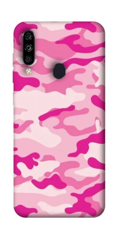 Чехол на ZTE Blade A7 (2020) camouflage pink фото 1 из 1