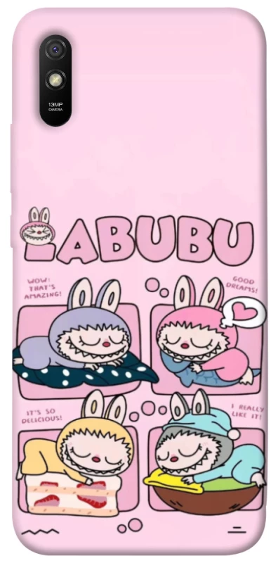 Чохол на Xiaomi Redmi 9A Labubu Dreams Collage фото 1 з 1