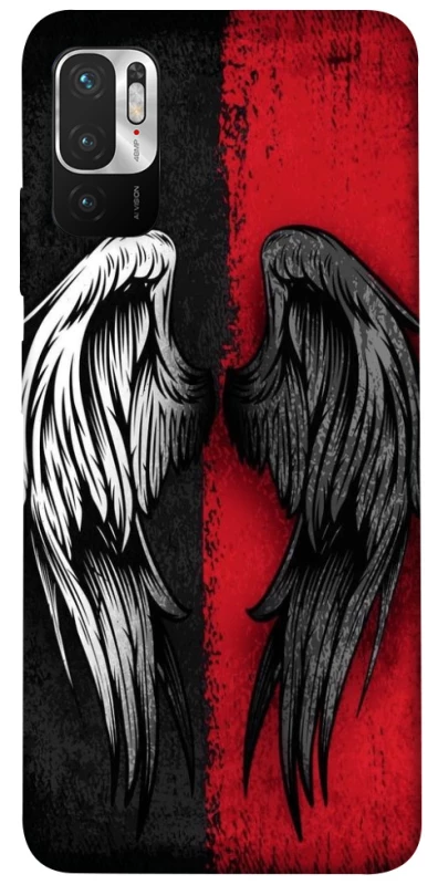 Чехол на Xiaomi Redmi Note 10 5G Angel and Devil фото 1 из 1