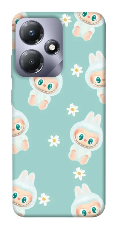 Чохол на Infinix Hot 30 Play Labubu Green фото 1 з 1