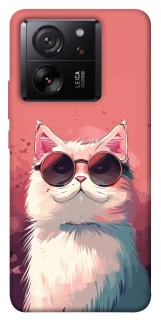 Чохол на Xiaomi 13T Pro Сat with glasses фото 1 з 1