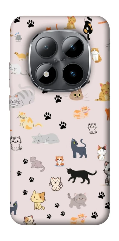 Чохол на Xiaomi Redmi Note 15 Pro 5G Cat style ver.1 фото 1 з 1
