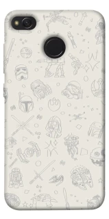 Чохол на Xiaomi Redmi 4X Star Wars background ver.1 фото 1 з 1