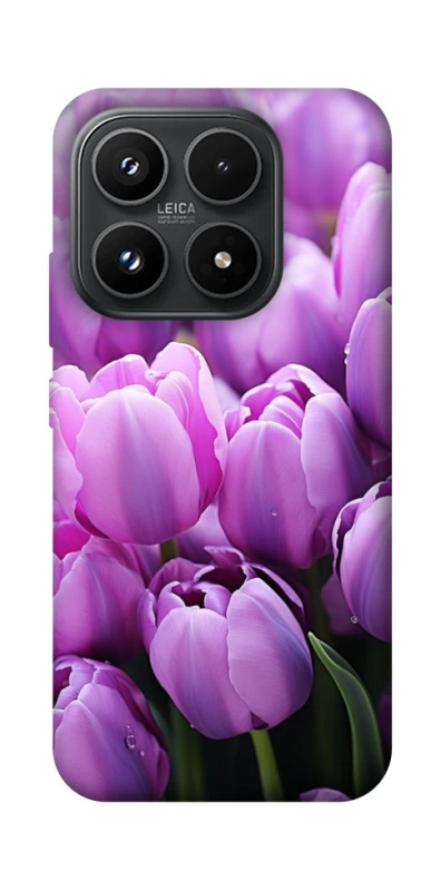 Чехол на Xiaomi 17 Фиолетовые тюльпаны фото 1 из 1
