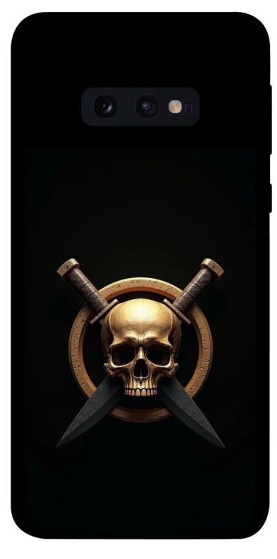 Чохол на Samsung Galaxy S10e Golden Skull фото 1 з 1