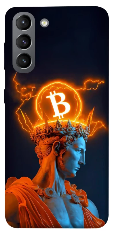 Чехол на Samsung Galaxy S21 Bitcoin God фото 1 из 1