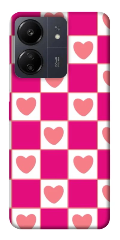 Чохол на Xiaomi Poco C65 Chess heart фото 1 з 1