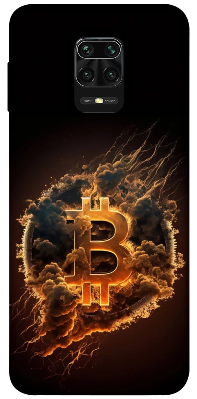 Чехол на Xiaomi Redmi Note 9s / Note 9 Pro / Note 9 Pro Max Smoky Bitcoin фото 1 из 1