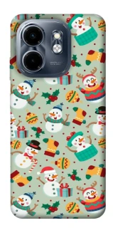 Чехол на Infinix Smart 9 4G / Hot 50i Новогодний v2 фото 1 из 1