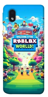 Чехол на Samsung Galaxy M01 Core / A01 Core Roblox World фото 1 из 1