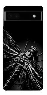 Чохол на Google Pixel 6a Black dragonfly фото 1 з 1