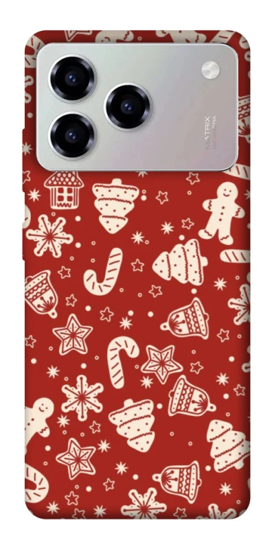 Чехол на ZTE Blade A76 Новогодний v3 фото 1 из 1