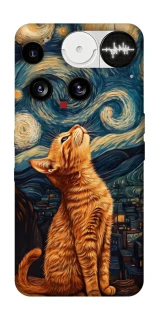 Чохол на Nothing Phone (3) van gogh cat фото 1 з 1