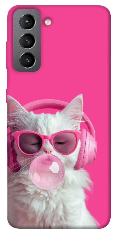 Чохол на Samsung Galaxy S21 FE Pink kitty фото 1 з 1
