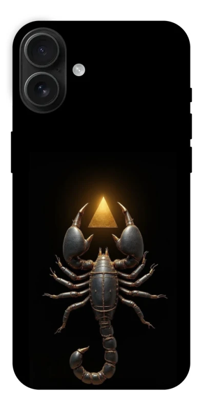 Чехол на Apple iPhone 16 Plus Scorpio with Golden Triangle фото 1 из 1