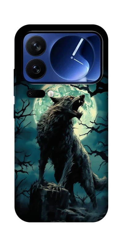 Чехол на Xiaomi 17 Pro Волк под луной фото 1 из 1