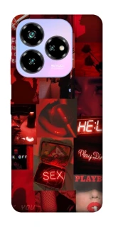 Чехол на ZTE Nubia V60 Love collage ver.3 фото 1 из 1