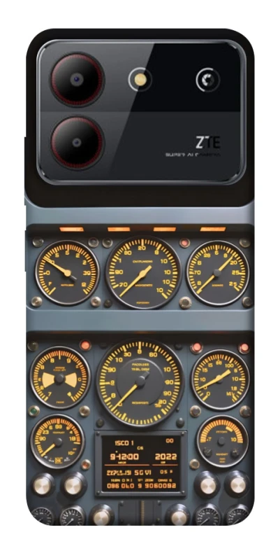 Чохол на ZTE Blade A54 4G Airplane instrument panel фото 1 з 1