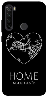 Чехол на Xiaomi Redmi Note 8T Миколаїв Home фото 1 из 1