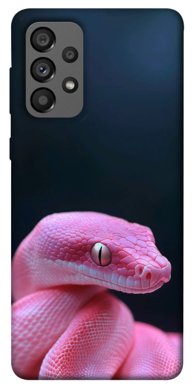 Чохол на Samsung Galaxy A73 5G Рожева змія фото 1 з 1