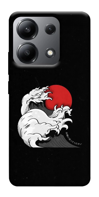 Чехол на Xiaomi Redmi Note 13 4G Волны Японии v2 фото 1 из 1