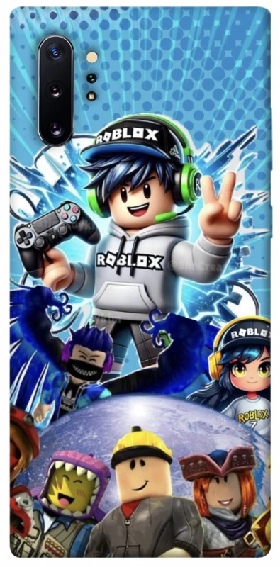 Чехол на Samsung Galaxy Note 10 Plus Roblox collage ver.3 фото 1 из 1