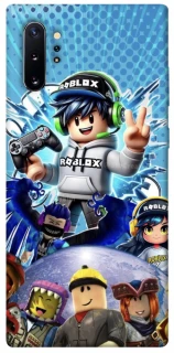Чехол на Samsung Galaxy Note 10 Plus Roblox collage ver.3 фото 1 из 1