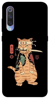 Чехол на Xiaomi Mi 9 Кот-самурай фото 1 из 1
