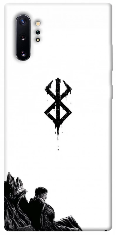 Чехол на Samsung Galaxy Note 10 Plus berserk white фото 1 из 1