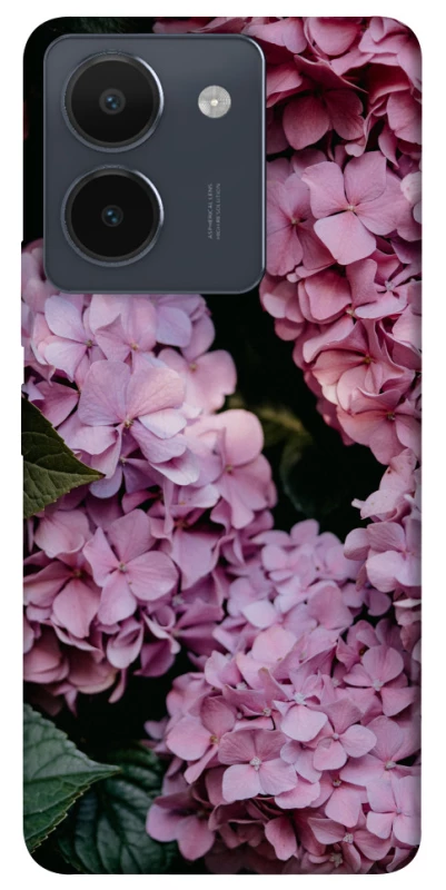 Чохол на Vivo Y36 Рожеві гартензії фото 1 з 1