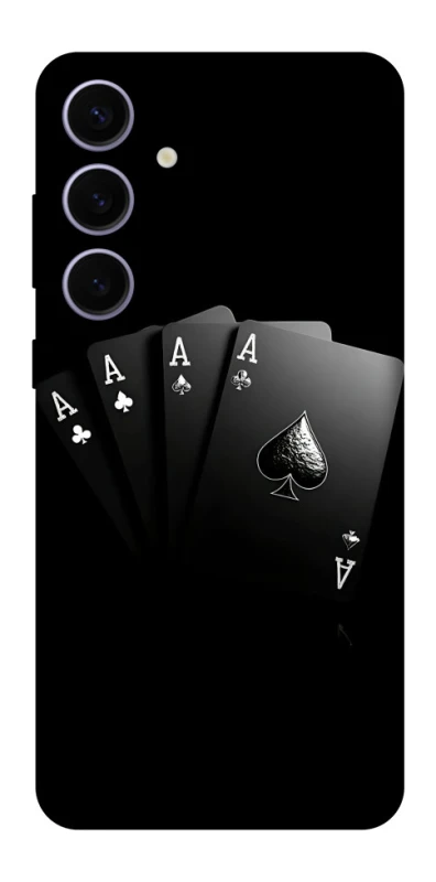 Чохол на Samsung Galaxy S25+ Black Cards фото 1 з 1