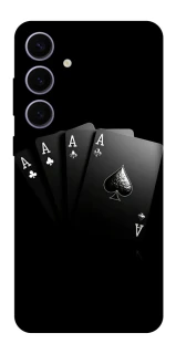 Чехол на Samsung Galaxy S25+ Black Cards фото 1 из 1