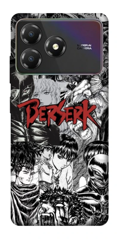 Чохол на ZTE Blade A36 Berserk Collage фото 1 з 1