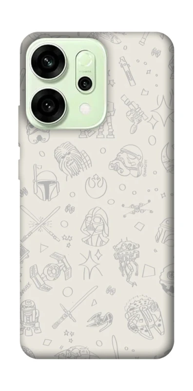 Чохол на Oppo Reno 14 Star Wars background ver.1 фото 1 з 1