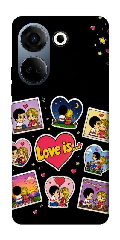 Чохол на TECNO Camon 20 Pro (CK7n) Love is ver.2 фото 1 з 1