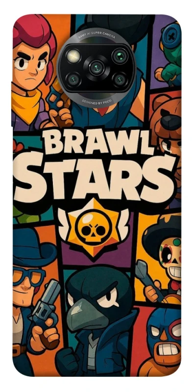 Чехол на Xiaomi Poco X3 NFC / Poco X3 Pro Brawl Stars ver.8 фото 1 из 1