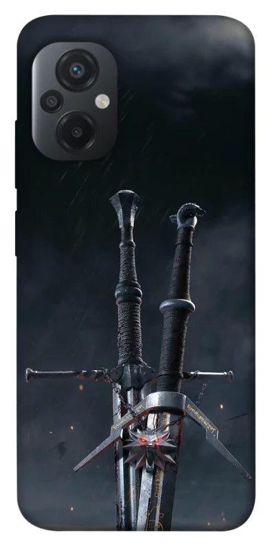 Чехол на Xiaomi Poco M5 Мечи Ведьмака фото 1 из 1