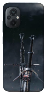 Чехол на Xiaomi Poco M5 Мечи Ведьмака фото 1 из 1