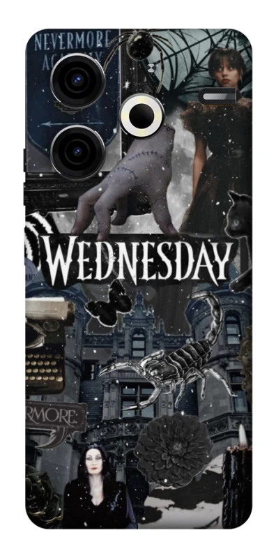 Чохол на TECNO Pova 6 Neo (LI6) Wednesday Collage ver.2 фото 1 з 1