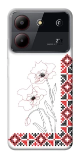 Чехол на ZTE Blade A54 4G Вышиванка на смартфон фото 1 из 1