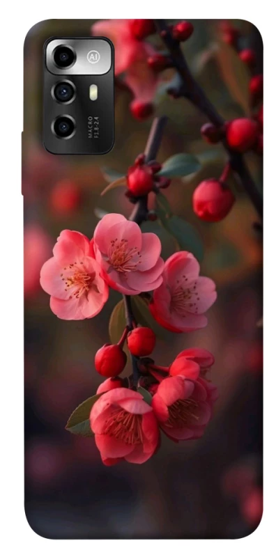 Чохол на ZTE Blade A72 Flowers v28 фото 1 з 1