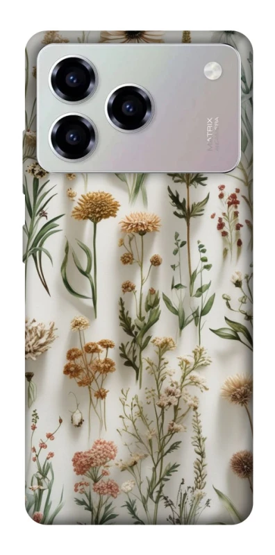 Чехол на ZTE Blade A76 Floral design ver.2 фото 1 из 1
