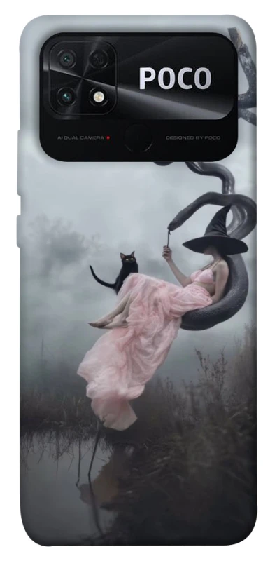 Чохол на Xiaomi Poco C40 Halloween Witch ver.5 фото 1 з 1