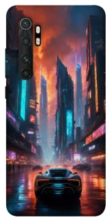 Чехол на Xiaomi Mi Note 10 Lite Cyber city фото 1 из 1