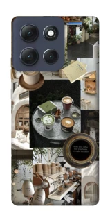 Чехол на Motorola Moto G86 Power Coffee collage ver.4 фото 1 из 1