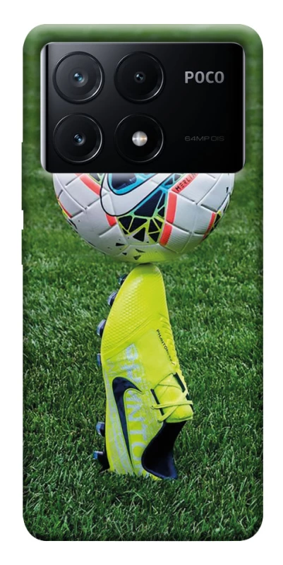 Чохол на Xiaomi Poco X6 Football Ball 2024 фото 1 з 1