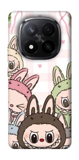 Чохол на Xiaomi Redmi Note 14 Pro+ 5G All Labubu 2 фото 1 з 1