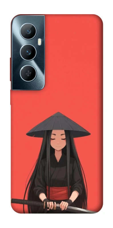 Чехол на Realme C65 4G Red samurai фото 1 из 1