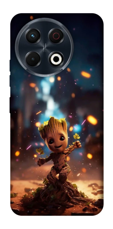 Чехол на TECNO Spark 30 Pro (KL7) Baby Groot v3 фото 1 из 1